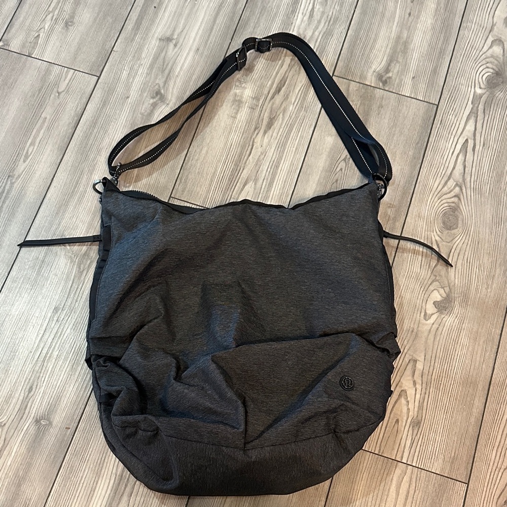 Lululemon Go Go Go Tote Black Shoulder Bag